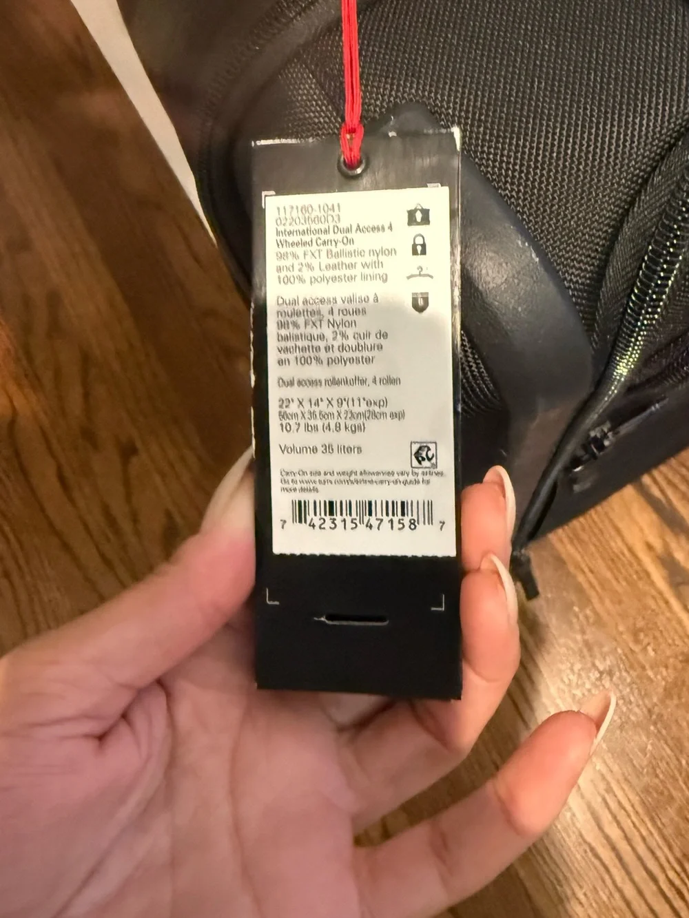 Tumi Alpha 3 22